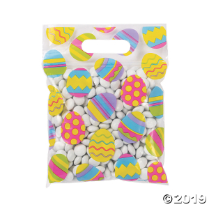 Easter Resealable Plastic Treat Bags (150 Piece(s))