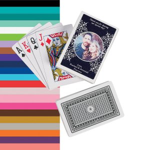 Playing Cards with Custom Photo Box (Per Dozen)