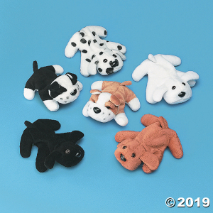 Mini Stuffed Dogs (Per Dozen)