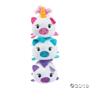 Roly Poly Mythical Stuffed Horses (Per Dozen)