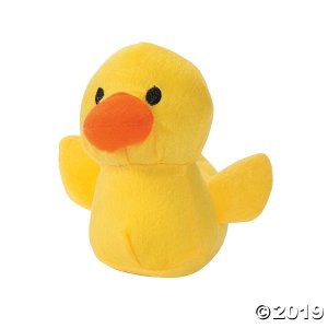 Mini Stuffed Rubber Ducky (Per Dozen)