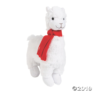 Christmas Stuffed Llama (1 Piece(s))