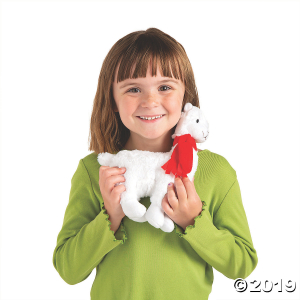 Christmas Stuffed Llama (1 Piece(s))