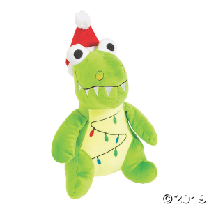 Christmas Stuffed T-Rex (1 Piece(s))