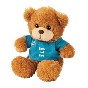 Personalized Winter Stuffed Bear