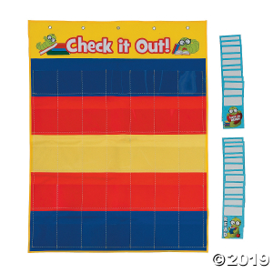 Library Checkout Pocket Chart (1 Set(s))