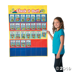 Library Checkout Pocket Chart (1 Set(s))