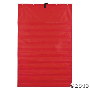 Red Pocket Chart (1 Piece(s))