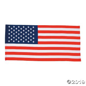 USA Flag Beach Towel (1 Piece(s))