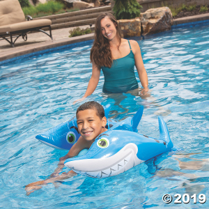 Banzi Inflatable Shark Inflatable Banzai Swim with Shark Friends (1 Piece(s)) | GlowUniverse.com