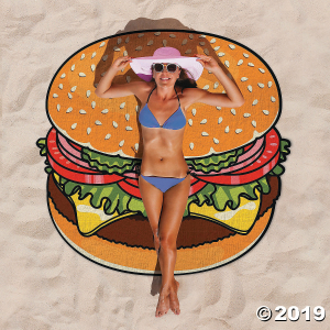 BigMouth® Hamburger Beach Towel (1 Piece(s))