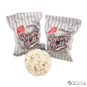 Kathy Kaye® Baseball Popcorn Balls - 24 oz. (24 Piece(s))