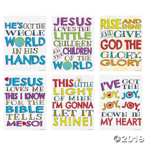 Sunday School Song Posters (6 Piece(s))