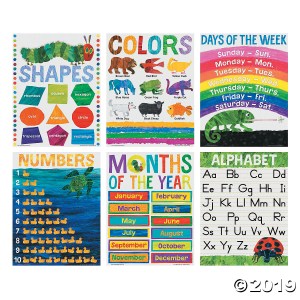 World of Eric Carle Basic Skills Posters (6 Piece(s))