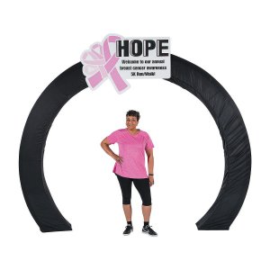 Personalized Awareness Ribbon Arch Sign (1 Piece(s))