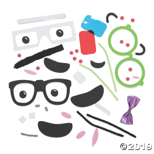 Nerdy Pumpkin Decorating Craft Kit (1 Set(s))