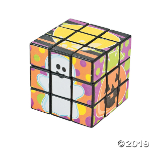 Halloween Mini Puzzle Cubes (Per Dozen)