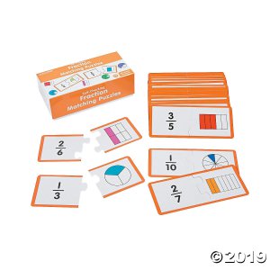 Fraction Matching Puzzles (60 Piece(s))