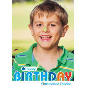 Custom Photo Birthday Boy Puzzle (1 Piece(s))