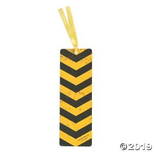 Laminated Construction Bookmarks (48 Piece(s))