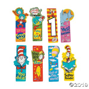 Dr. Seuss Incentive Bookmarks (50 Piece(s))