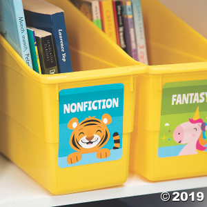 Book Bin Genre Stickers (100 Piece(s))