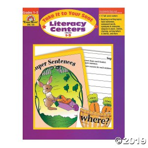 Take It to Your Seat: Literacy Centers - Teacher Resource Book, Grades 1-3 (1 Piece(s))