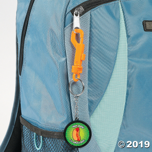 Drug Free Backpack Clip Keychains (Per Dozen)