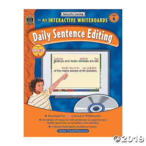 Daily Sentence Editing Grade 4 (1 Piece(s))