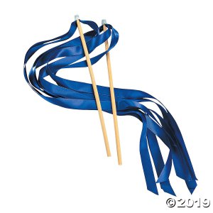 Blue Ribbon Wands (24 Piece(s))