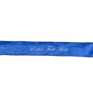 Personalized Blue Royalty Sash (1 Piece(s))
