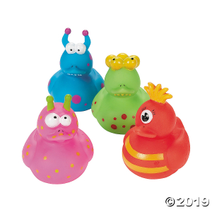 Monster Rubber Duckies (Per Dozen)