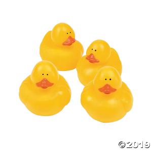 Yellow Rubber Duckies (Per Dozen)
