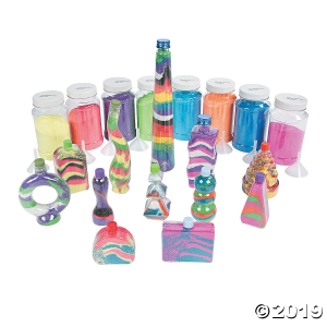 Sand Art Basics Craft Pack Assortment (Makes 144)