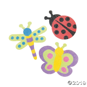 Sand Art Bug Magnet Craft Kit (Makes 12)