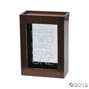Two Become One Sand Ceremony Shadow Box (1 Piece(s))
