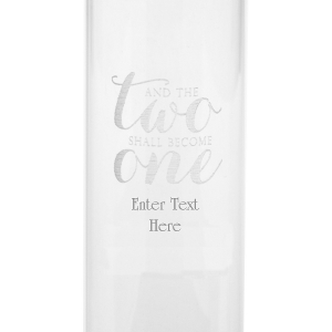 Personalized Two Shall Become One Sand Ceremony Set (1 Set(s))
