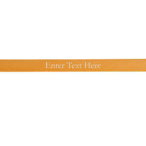 Gold Personalized Ribbon - 3/8 (1 Roll(s))