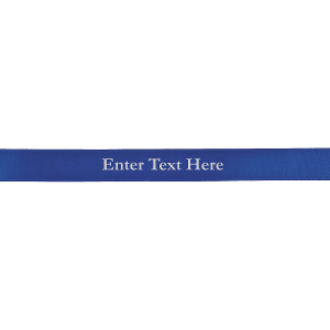 Blue Personalized Ribbon - 5/8 (1 Roll(s))