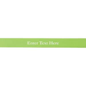 Lime Green Personalized Ribbon - 5/8 (1 Roll(s))