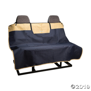 Auto Bench Seat Protector-Navy/Sand (1 Piece(s))