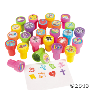 Religious Stamper Assortment (50 Piece(s))