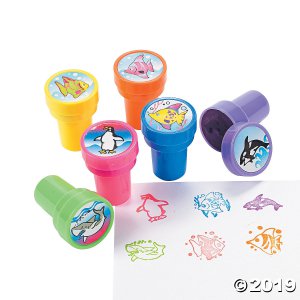 Colorful Ocean Life Stampers (24 Piece(s))
