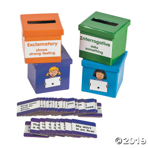 Type of Sentence Sorting Boxes (1 Set(s))