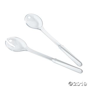 Clear Salad Serving Set (1 Set(s))