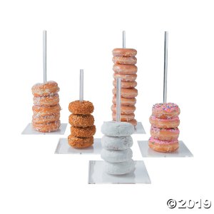 Clear Donut Serving Stands (5 Piece(s))