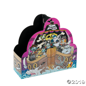 Zombie Pirate Ship Snack Caddy (1 Piece(s))