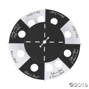 Wheel of Shots Drinking Game (1 Set(s))