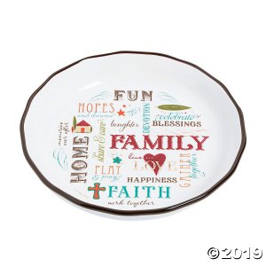 Family Pie Plate (1 Piece(s))