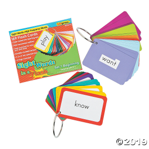 Edupress® Sight Word in a Flash Cards Grades K-1 (1 Set(s))